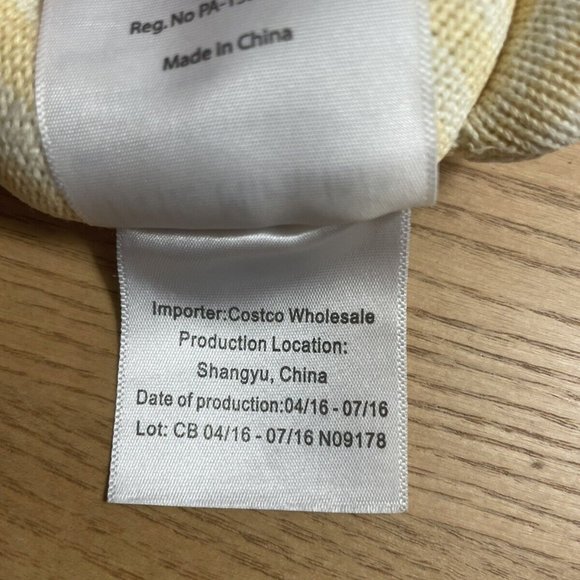 Little Miracles Rattle Plush Baby Chick Duck Yellow Knit Stuffed Animal Lovey - Picture 4 of 6